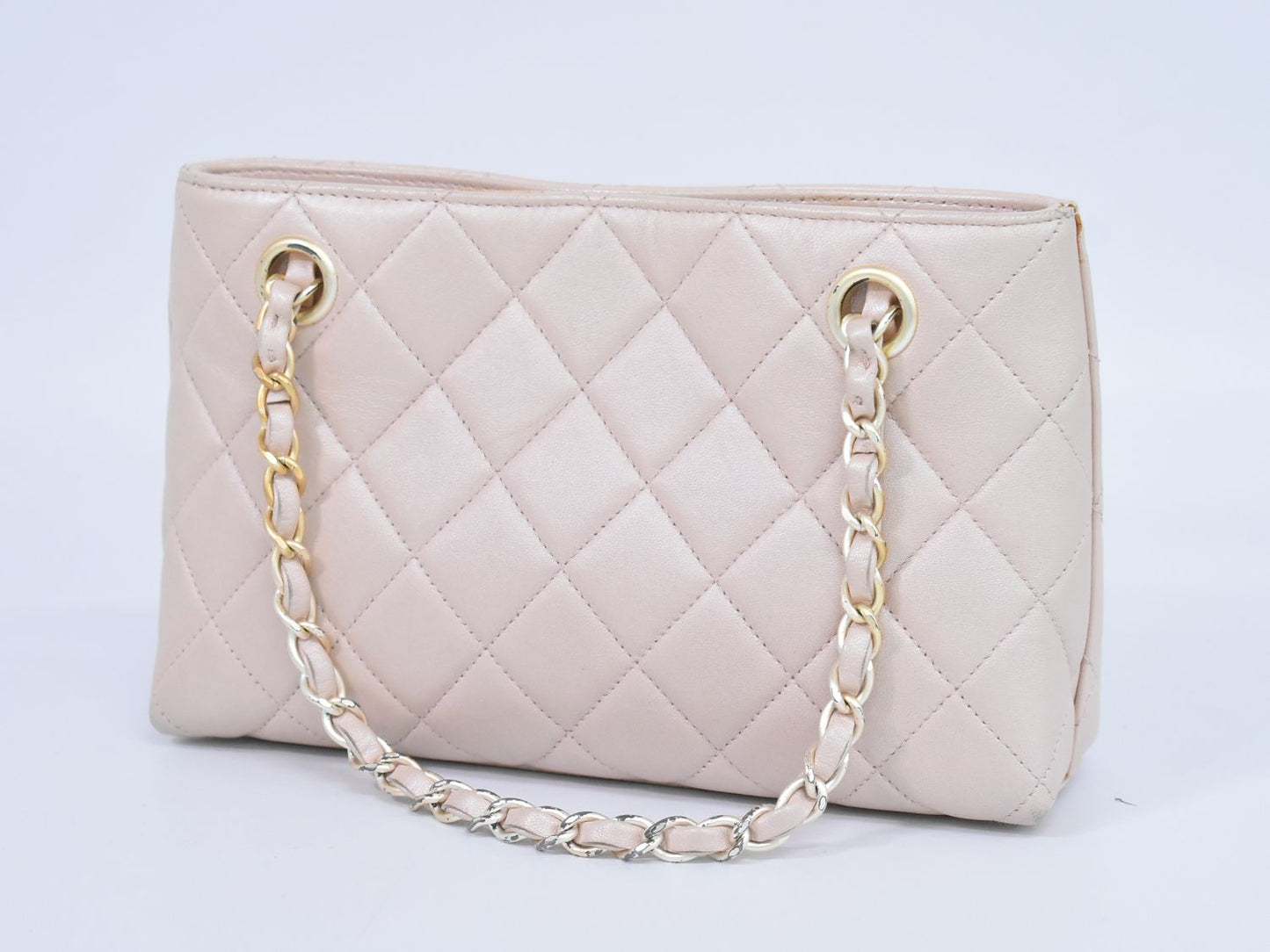 CHANEL ココマーク マトラッセ ハンドバッグ ピンク