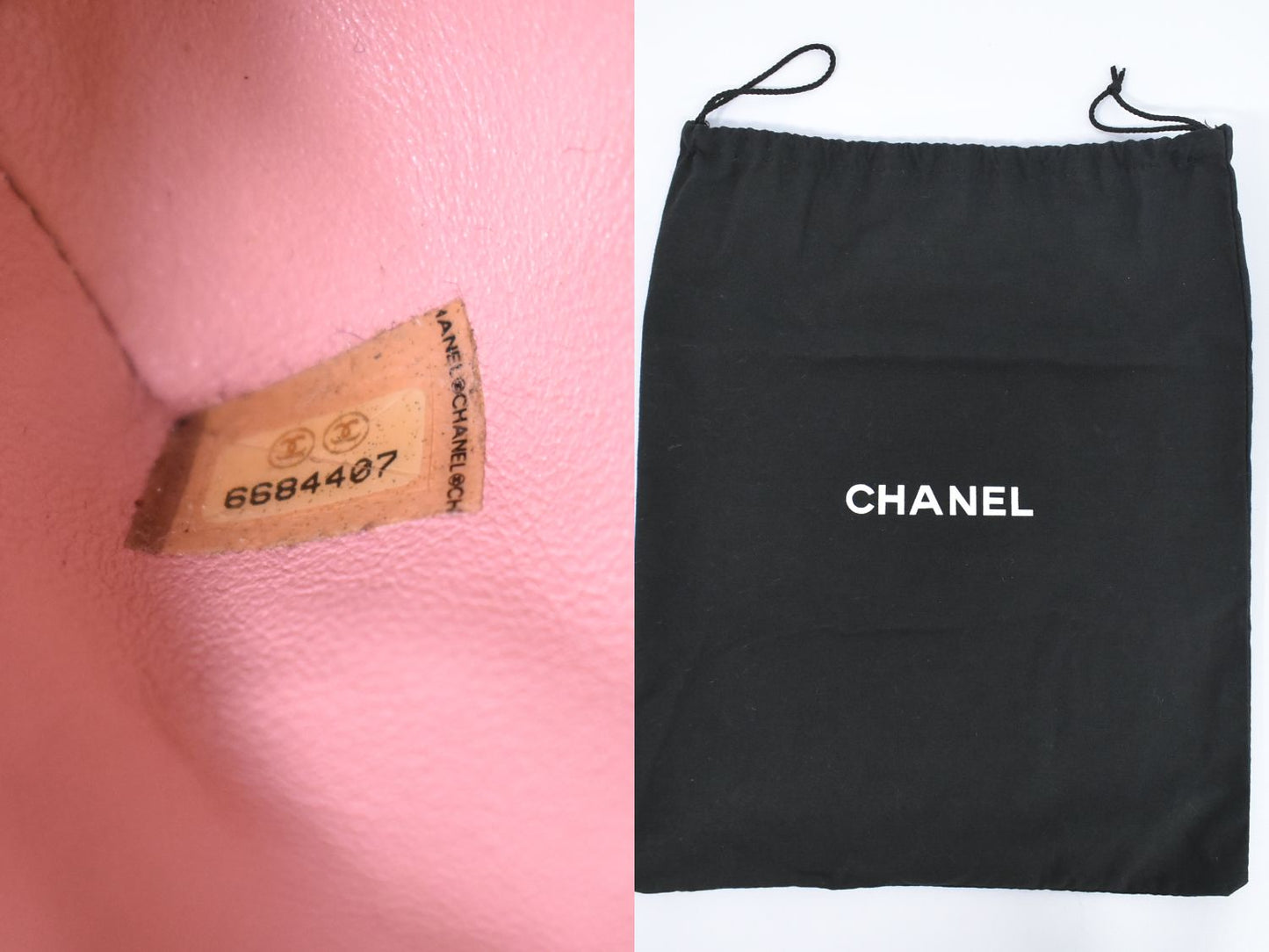 CHANEL ココマーク マトラッセ ハンドバッグ ピンク