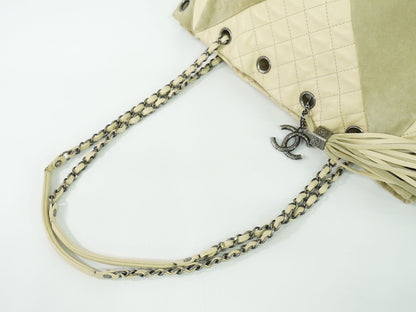 CHANEL ココマーク マトラッセ ショルダーバッグ ベージュ