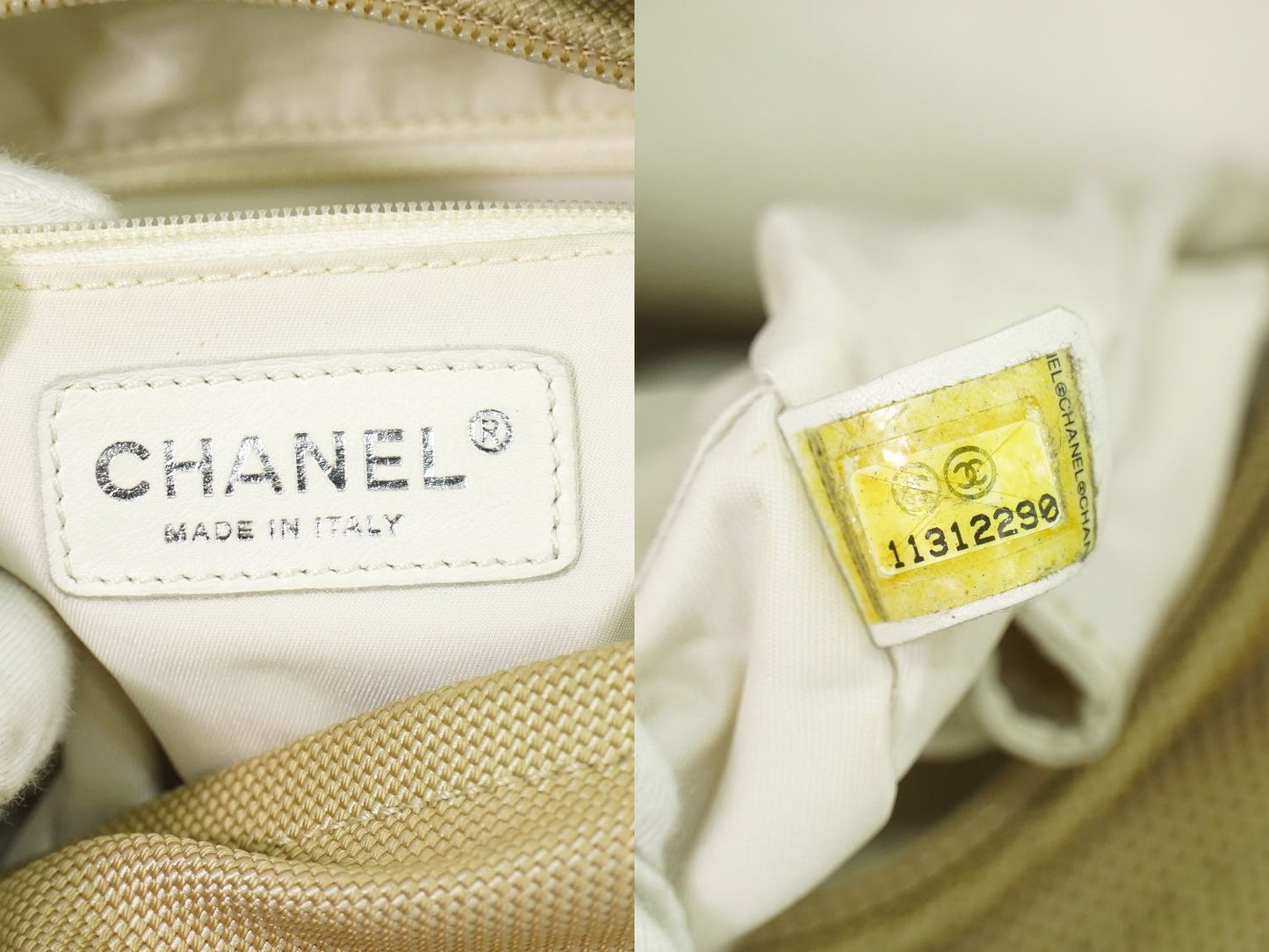 CHANEL パリビアリッツ ショルダーバッグ ゴールド