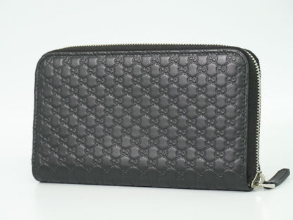 GUCCI グッチシマ レザー 長財布 ブラック 544473