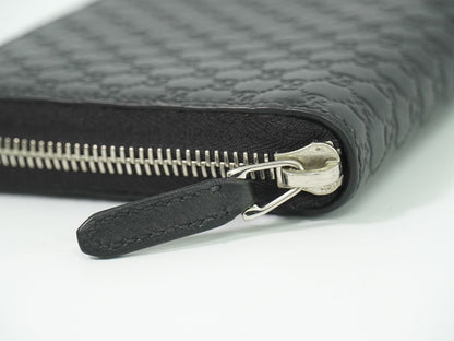 GUCCI グッチシマ レザー 長財布 ブラック 544473