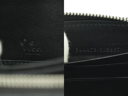 GUCCI グッチシマ レザー 長財布 ブラック 544473