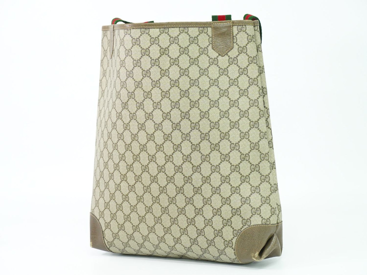 GUCCI オールドグッチ GGスプリーム トートバッグ ベージュ