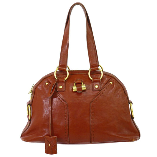 YVES SAINT LAURENT ミューズ ハンドバッグ レッド