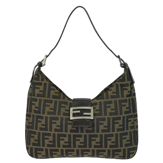 FENDI ズッカ ショルダーバッグ ブラウン 265695