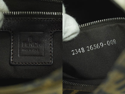 FENDI ズッカ ショルダーバッグ ブラウン 265695