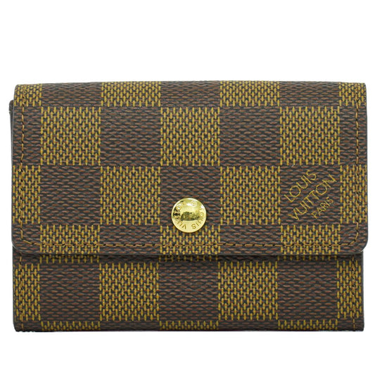 LOUIS VUITTON ポルトモネ プラ ダミエ エベヌ コインケース N61930