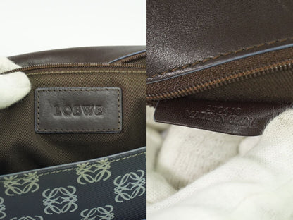 LOEWE アナグラム ショルダーバッグ ネイビー