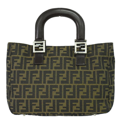 FENDI ズッカ ハンドバッグ ブラウン 26329