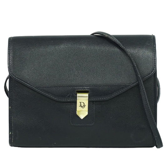 Christian Dior ショルダーバッグ ネイビー