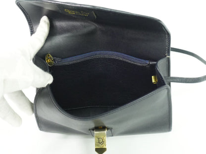 Christian Dior ショルダーバッグ ネイビー
