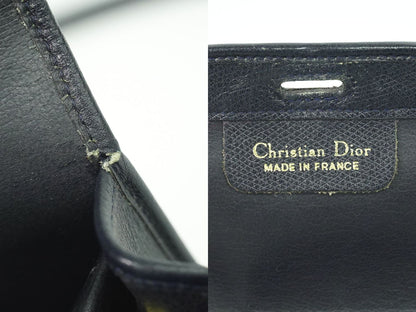 Christian Dior ショルダーバッグ ネイビー