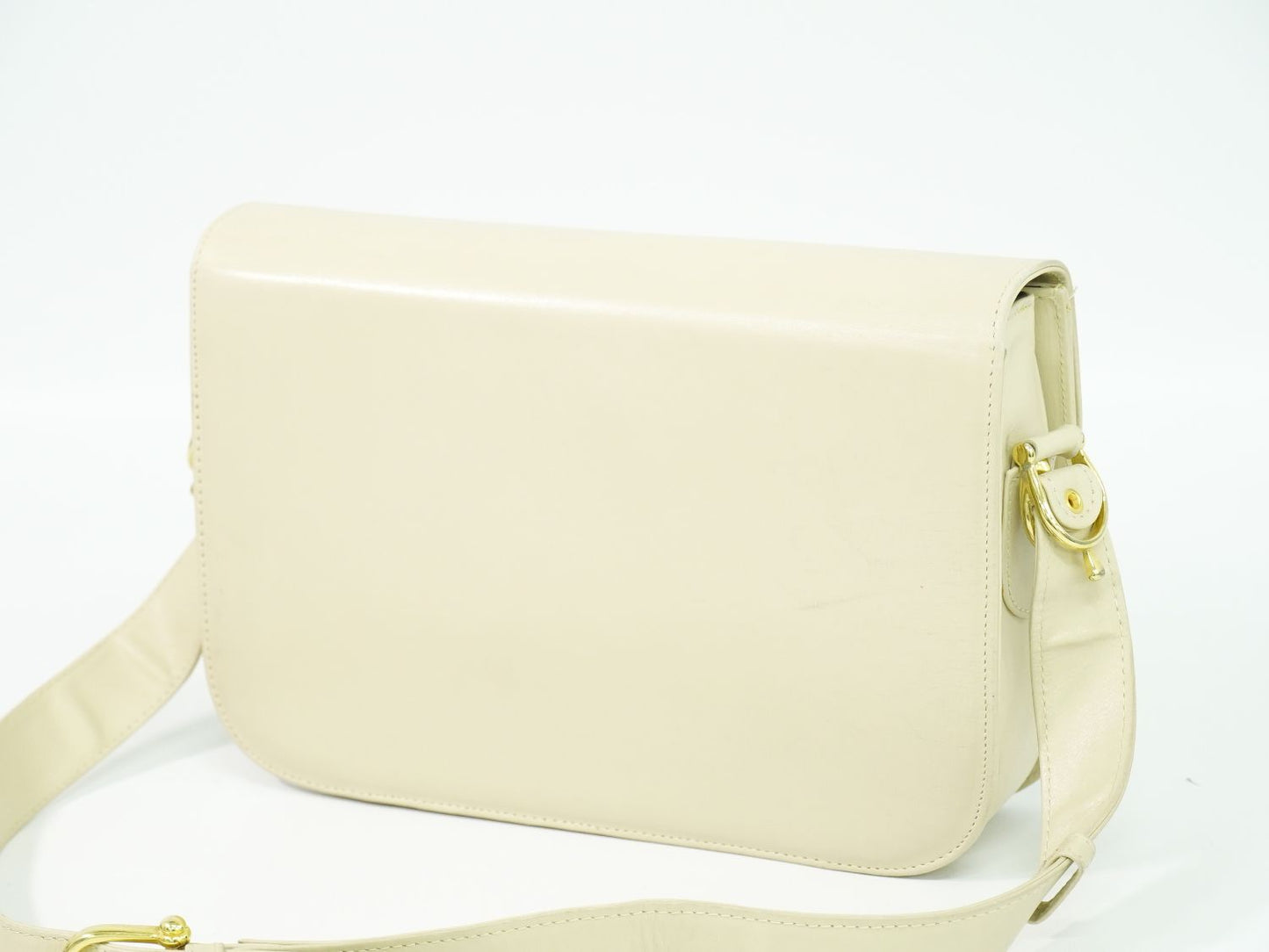 CELINE 馬車金具 ショルダーバッグ ベージュ