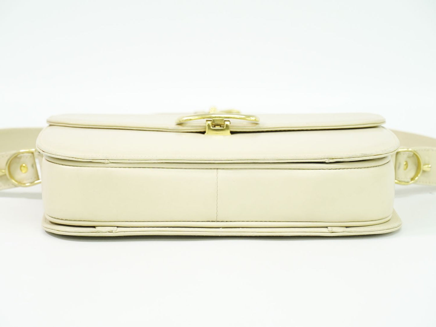 CELINE 馬車金具 ショルダーバッグ ベージュ