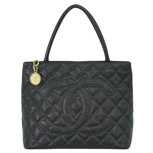 CHANEL ココマーク 復刻 トートバッグ ブラック