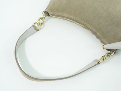 JIMMY CHOO アティニ ショルダーバッグ グレー