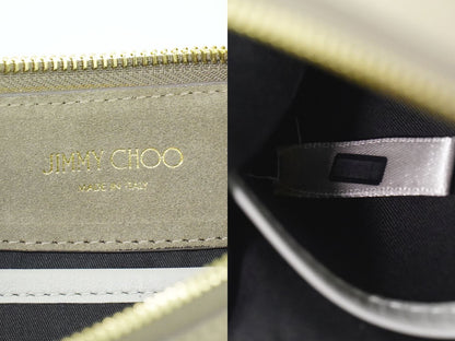 JIMMY CHOO アティニ ショルダーバッグ グレー