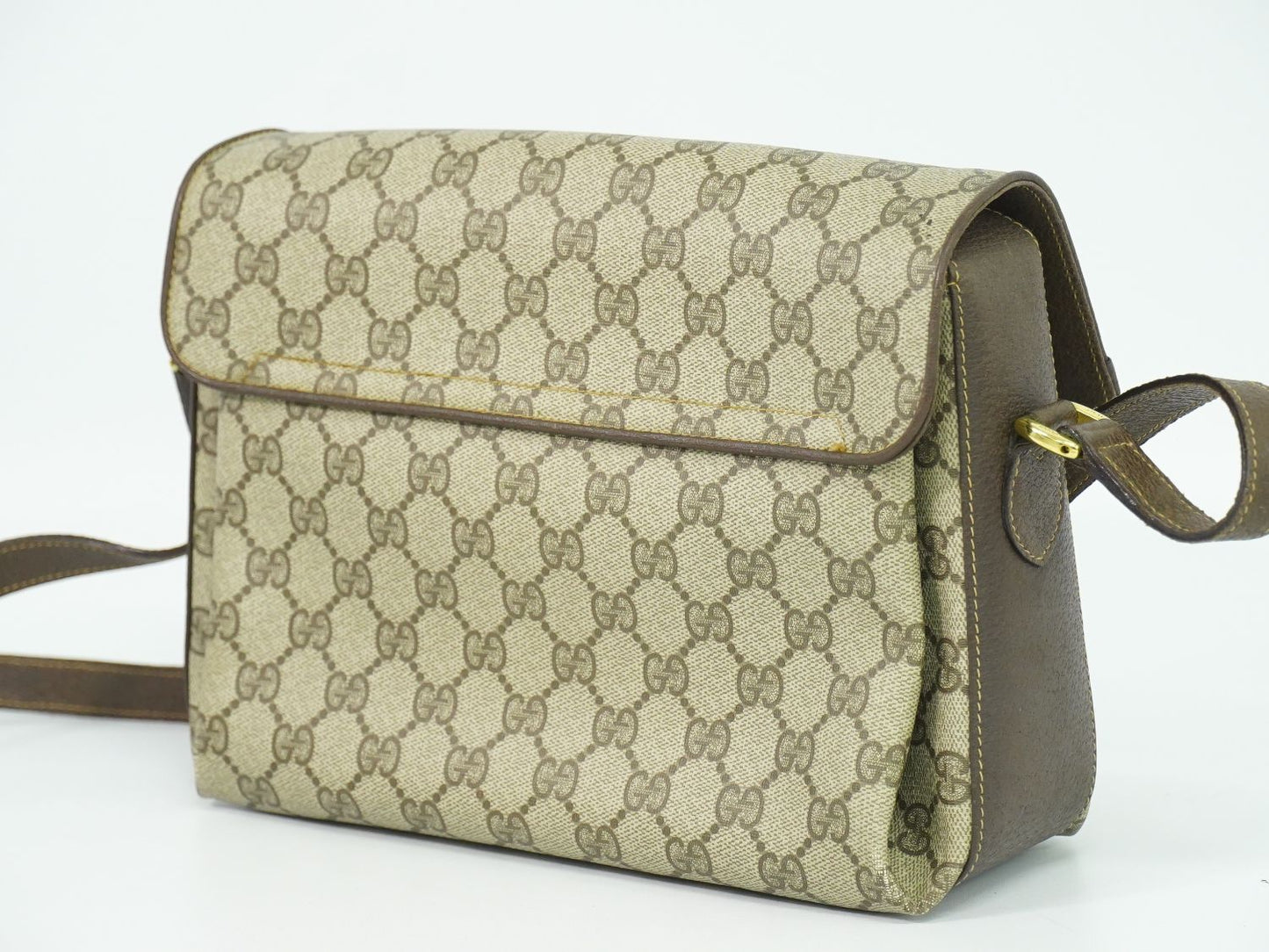 GUCCI オールドグッチ GGスプリーム ショルダーバッグ ベージュ