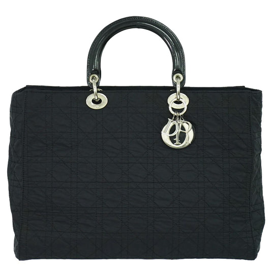 Christian Dior レディディオール ハンドバッグ ブラック
