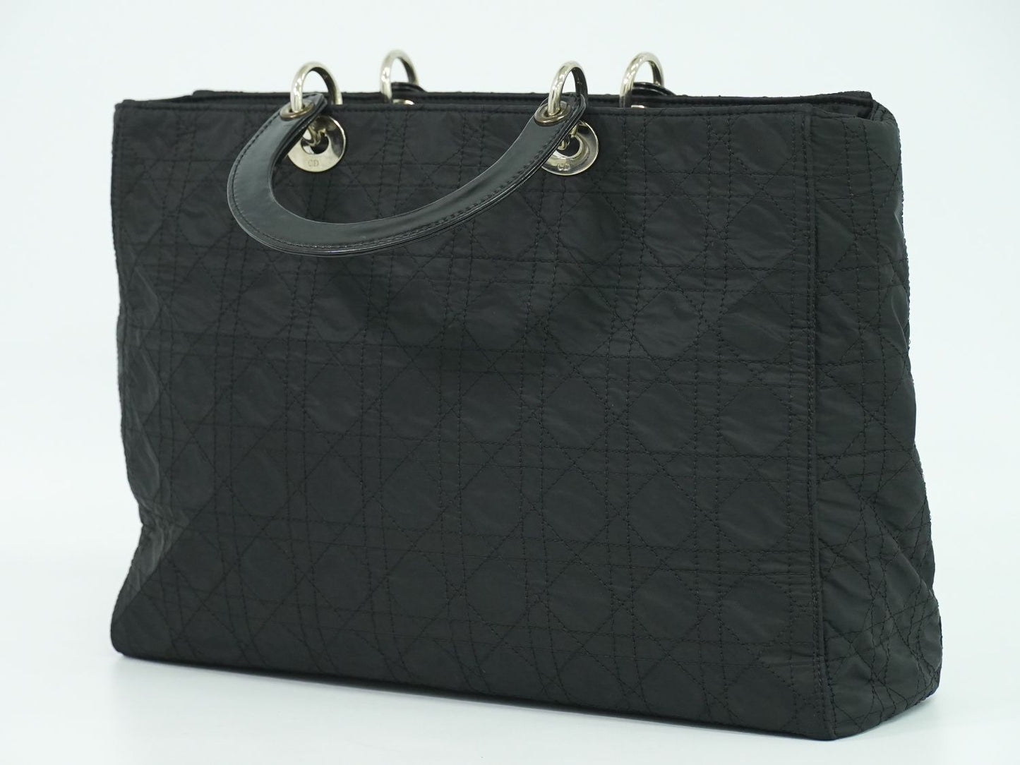 Christian Dior レディディオール ハンドバッグ ブラック