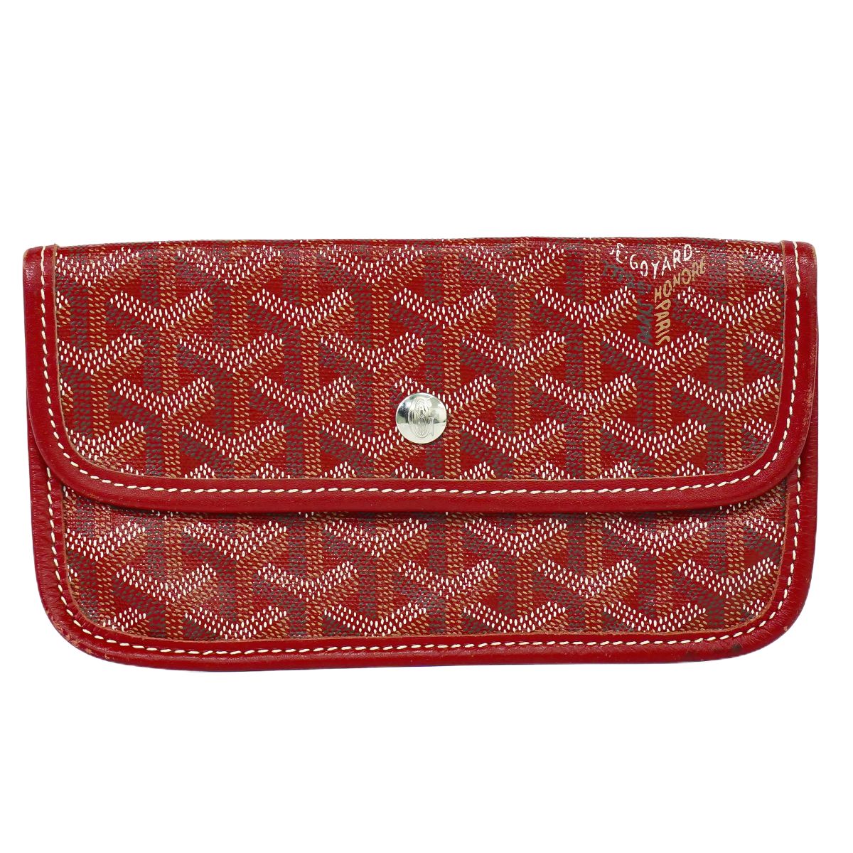 GOYARD サンルイ 付属ポーチ レッド