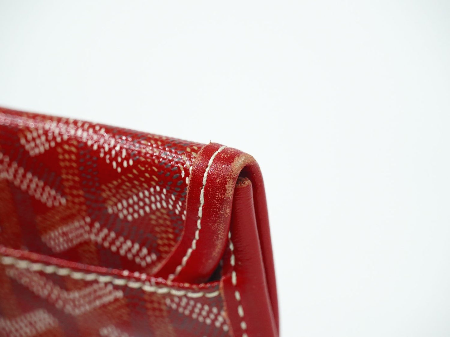 GOYARD サンルイ 付属ポーチ レッド