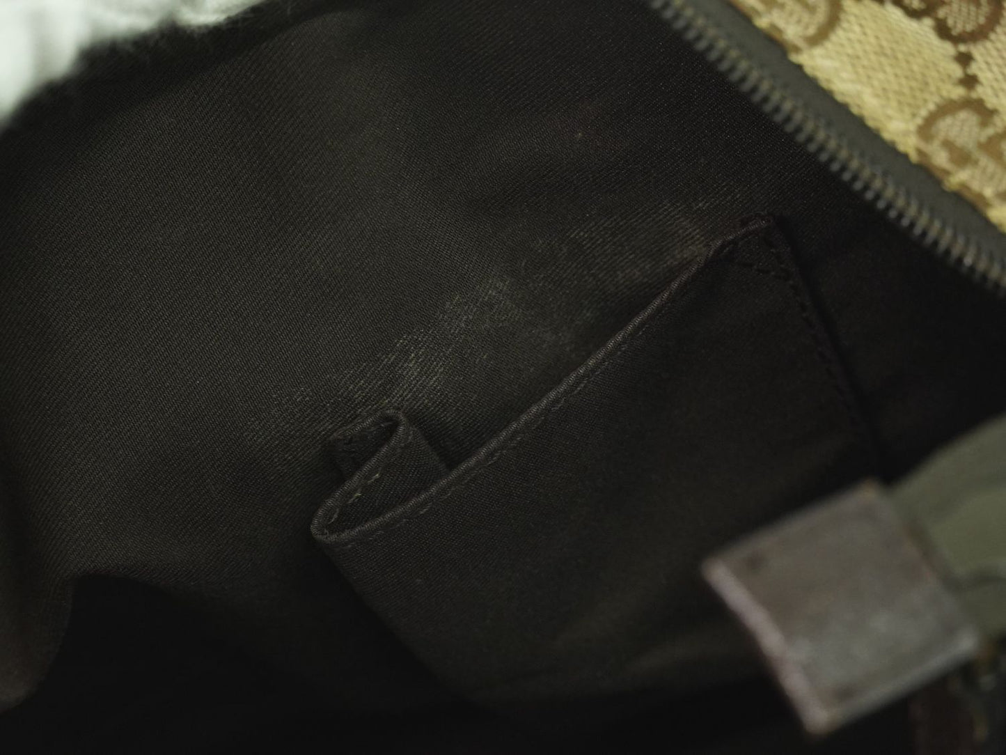 GUCCI シェリーライン ハンドバッグ ベージュ ブラウン 131228