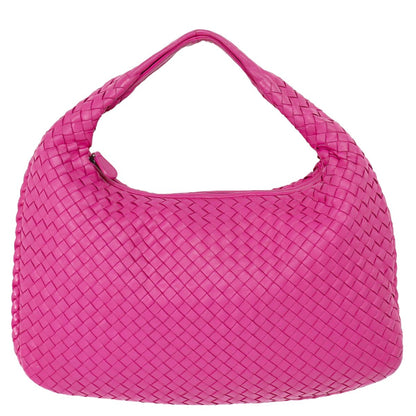 BOTTEGA VENETA ホーボー イントレチャート ハンドバッグ ピンク