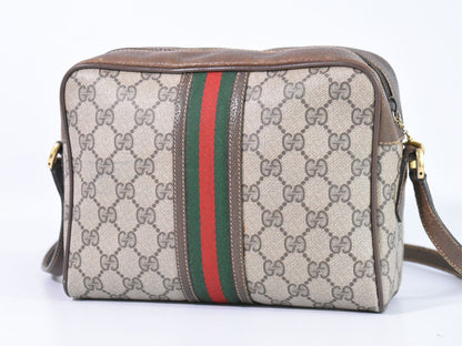 GUCCI オールドグッチ ショルダーバッグ ベージュ ブラウン