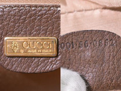 GUCCI オールドグッチ ショルダーバッグ ベージュ ブラウン