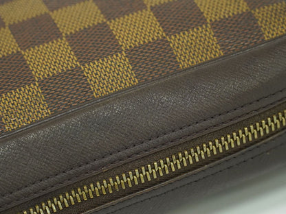 LOUIS VUITTON トゥルーストワレット ダミエ エベヌ ポーチ N47623