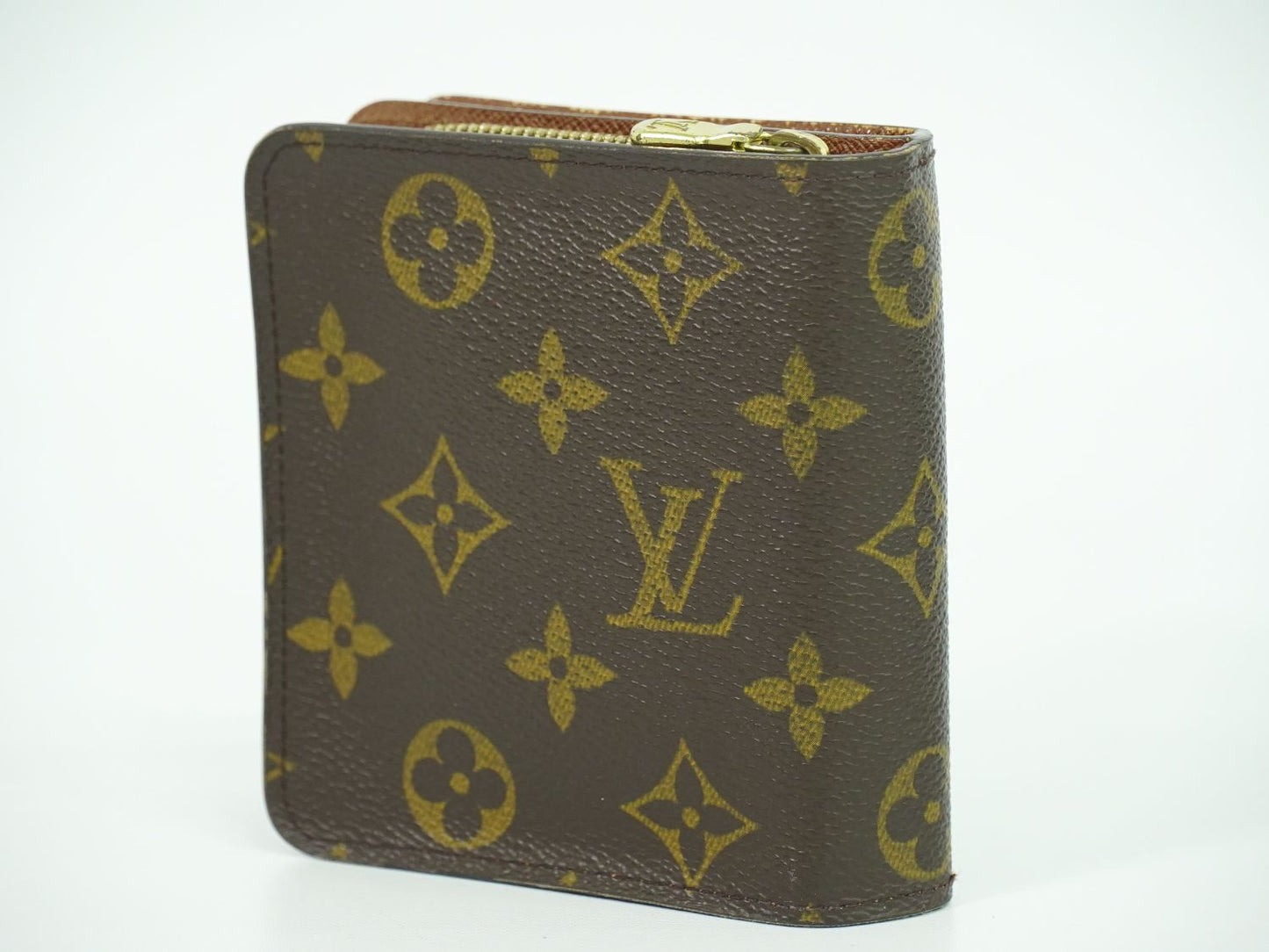 LOUIS VUITTON コンパクトジップ モノグラム 折財布 M61667