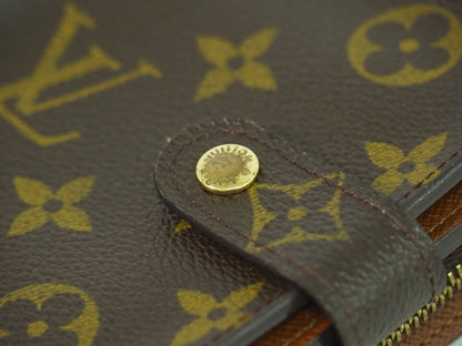 LOUIS VUITTON コンパクトジップ モノグラム 折財布 M61667