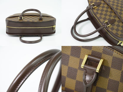 LOUIS VUITTON サリア オリゾンタル ダミエ エベヌ ハンドバッグ N51282