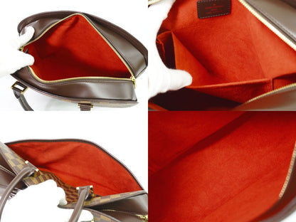 LOUIS VUITTON サリア オリゾンタル ダミエ エベヌ ハンドバッグ N51282