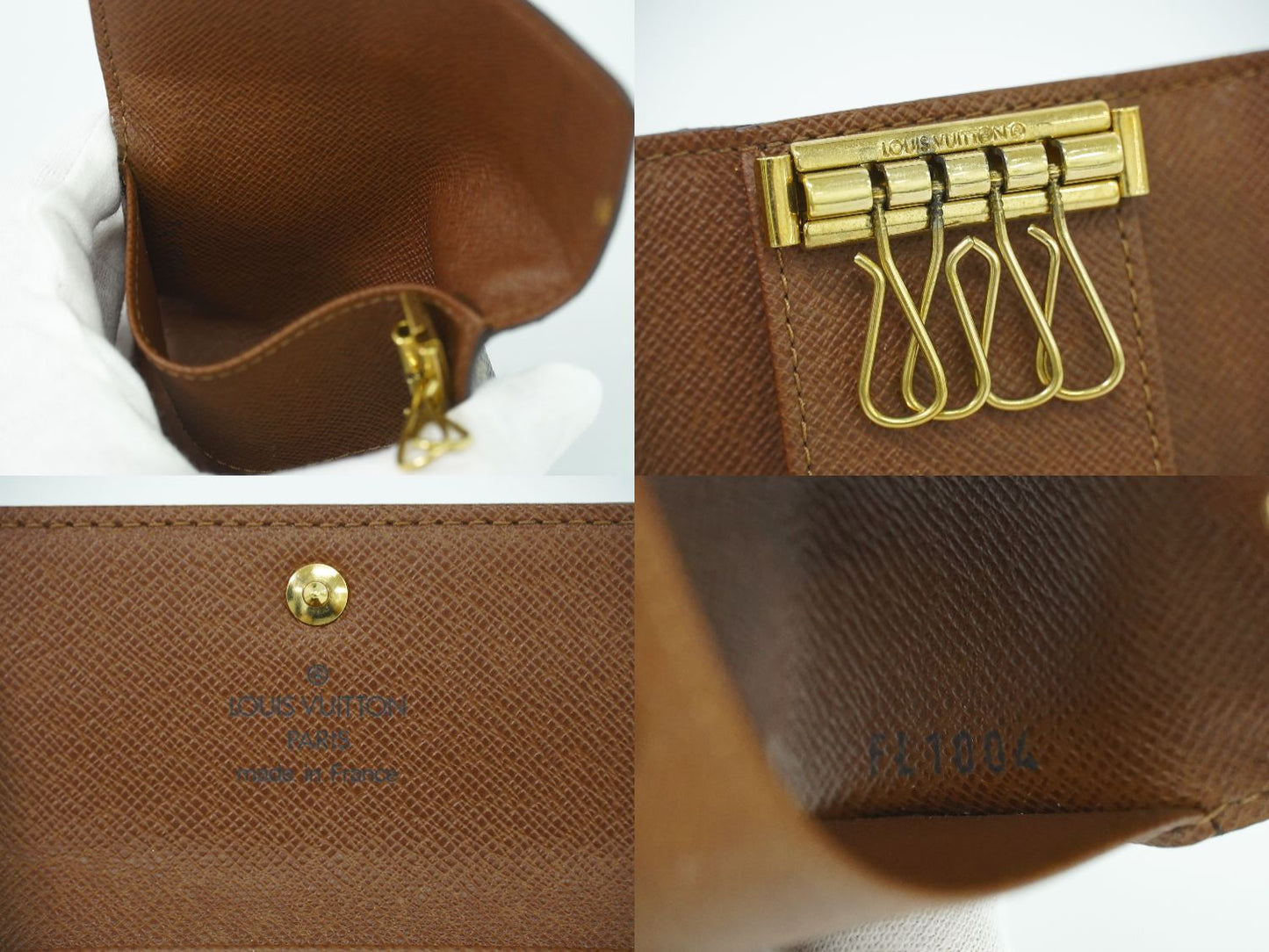 LOUIS VUITTON ミュルティクレ 4 モノグラム キーケース 4連 M69517