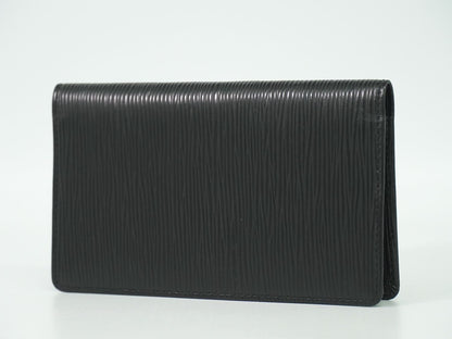 LOUIS VUITTON アジェンダポッシュ エピ レザー 手帳カバー ノワール R20522