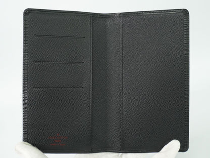 LOUIS VUITTON アジェンダポッシュ エピ レザー 手帳カバー ノワール R20522
