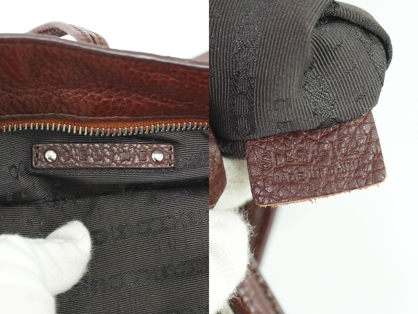 CELINE ハンドバッグ ブラウン