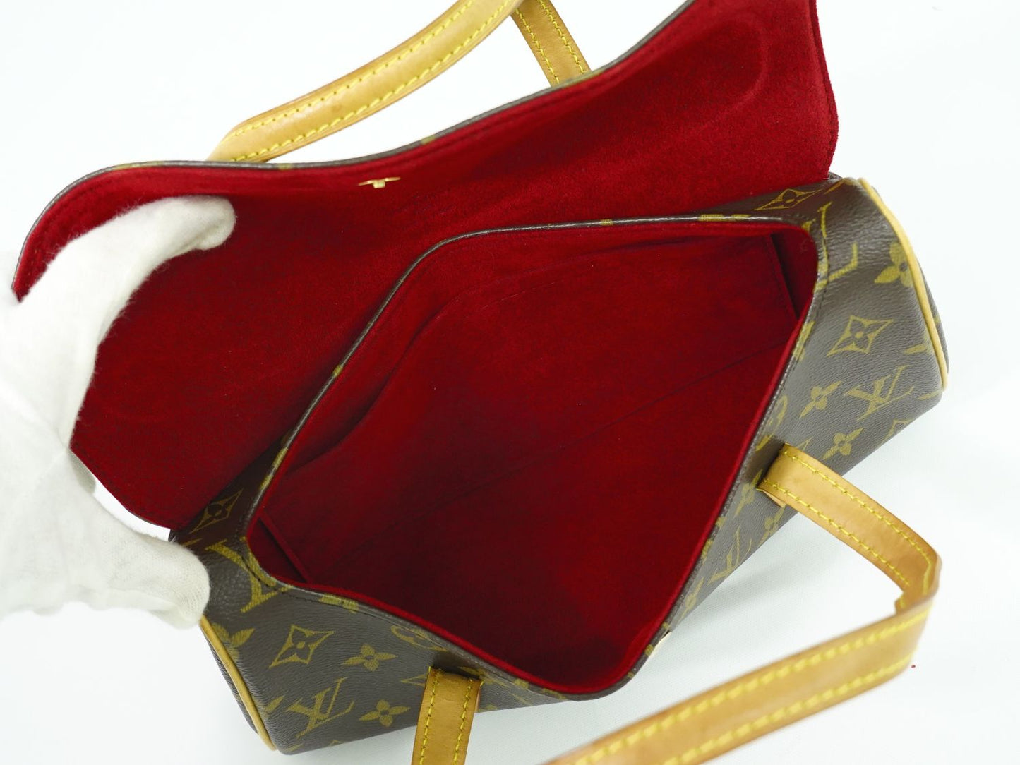 LOUIS VUITTON ソナチネ モノグラム ハンドバッグ M51902