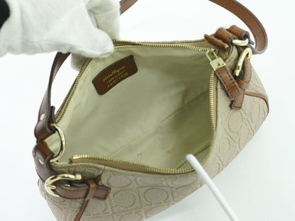 Salvatore Ferragamo アクセサリーポーチ ピンクベージュ