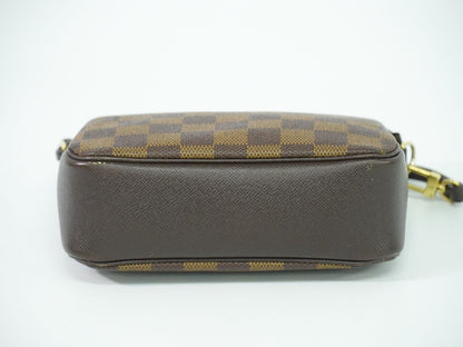 LOUIS VUITTON トゥルースメイクアップ ダミエ エベヌ アクセサリーポーチ N51982
