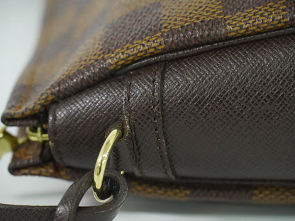 LOUIS VUITTON トゥルースメイクアップ ダミエ エベヌ アクセサリーポーチ N51982