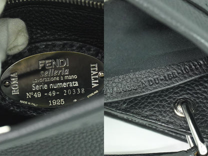 FENDI セレリア ピーカブー フィットミニ ビジネスバッグ ブラック