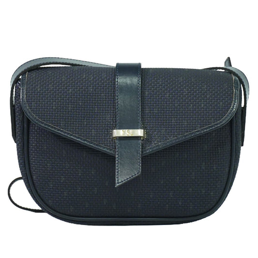YVES SAINT LAURENT ショルダーバッグ ネイビー