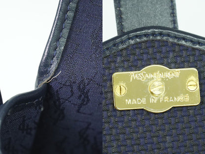 YVES SAINT LAURENT ショルダーバッグ ネイビー
