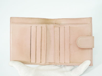 CHANEL ココマーク 折財布 ピンク