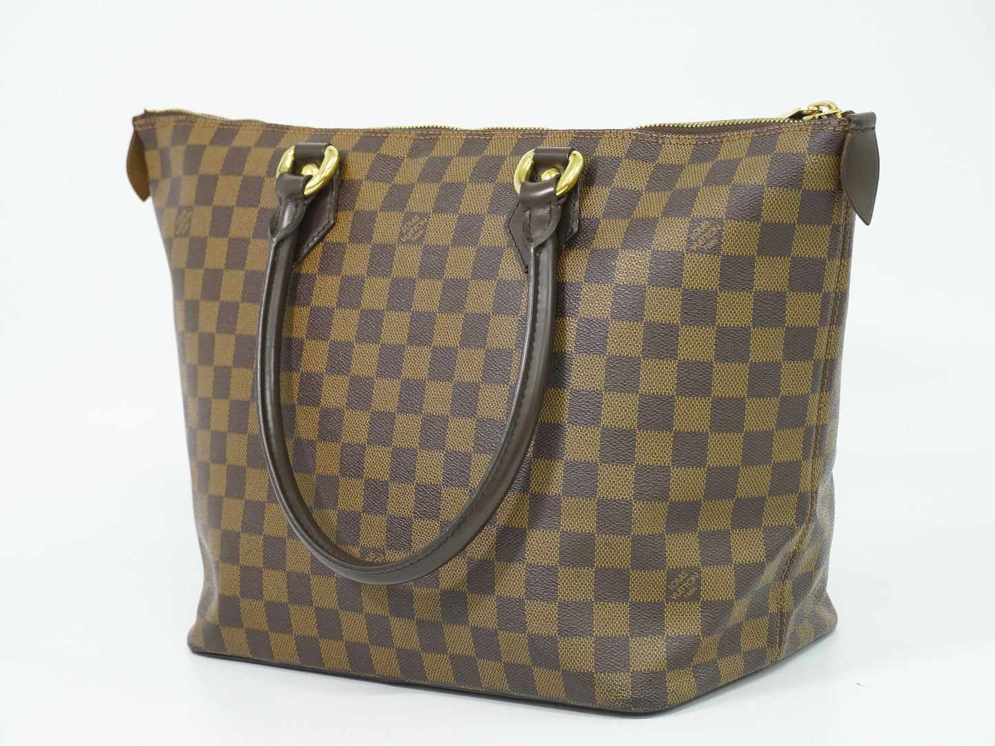 LOUIS VUITTON サレヤ MM ダミエ エベヌ トートバッグ N51182