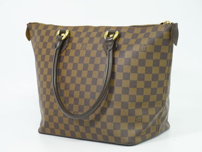 LOUIS VUITTON サレヤ MM ダミエ エベヌ トートバッグ N51182